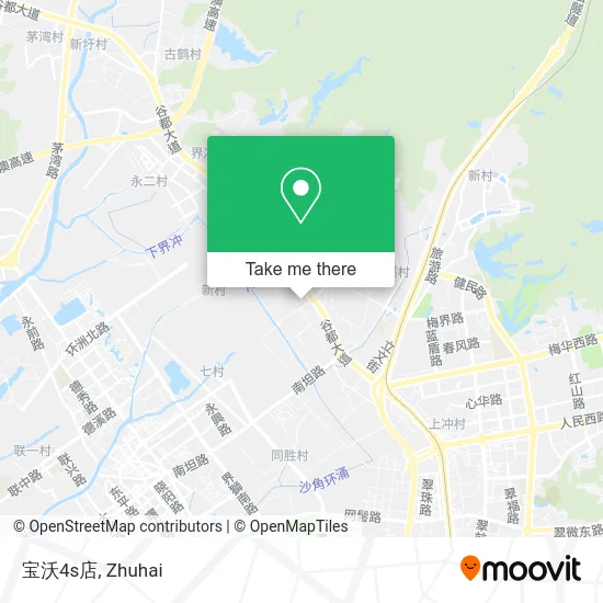 宝沃4s店 map