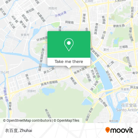 衣百度 map
