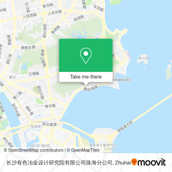 长沙有色冶金设计研究院有限公司珠海分公司 map