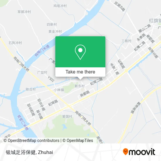 银城足浴保健 map