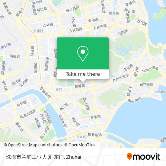珠海市兰埔工业大厦-东门 map