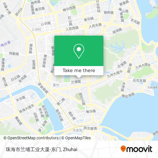 珠海市兰埔工业大厦-东门 map