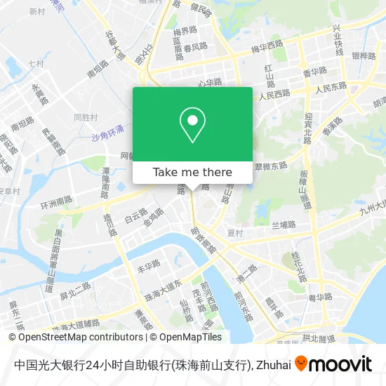 中国光大银行24小时自助银行(珠海前山支行) map
