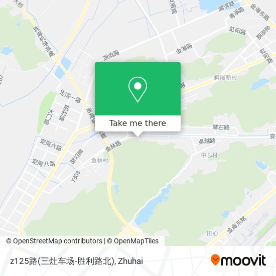 z125路(三灶车场-胜利路北) map