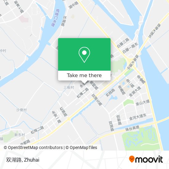双湖路 map