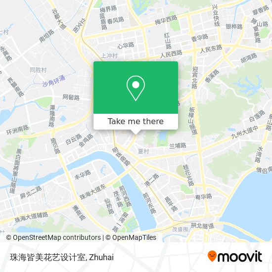 珠海皆美花艺设计室 map