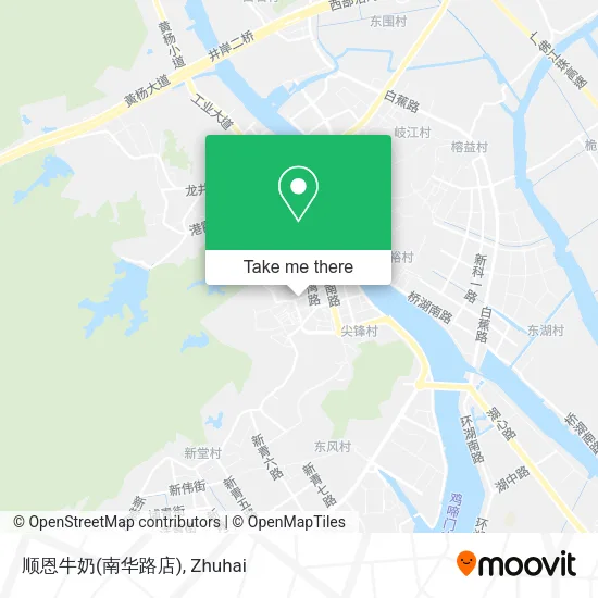 顺恩牛奶(南华路店) map