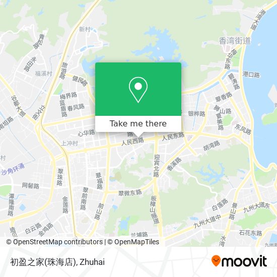 初盈之家(珠海店) map