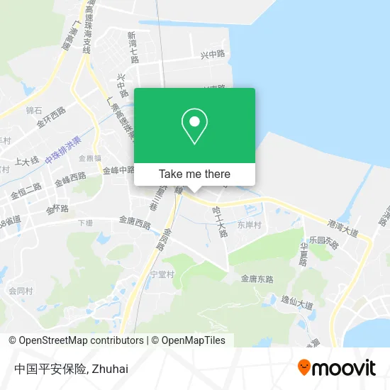 中国平安保险 map