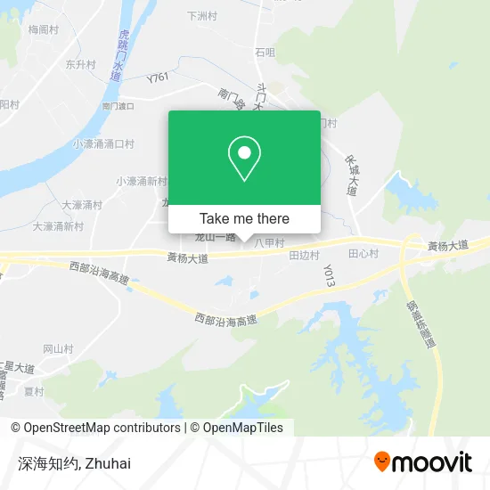 深海知约 map
