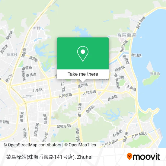 菜鸟驿站(珠海香海路141号店) map