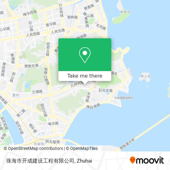 珠海市开成建设工程有限公司 map