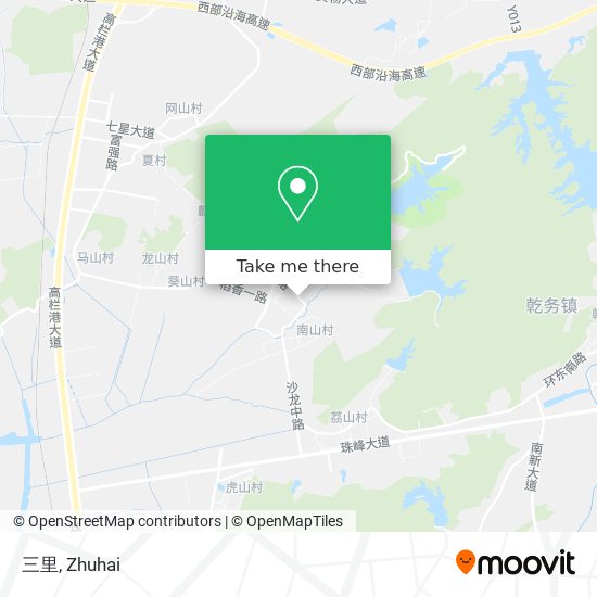 三里 map