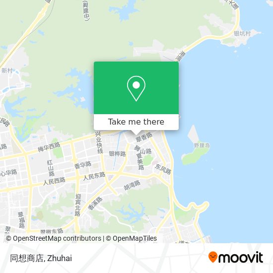 同想商店 map