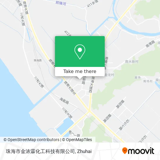 珠海市金浓霖化工科技有限公司 map