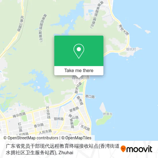 广东省党员干部现代远程教育终端接收站点(香湾街道水拥社区卫生服务站西) map