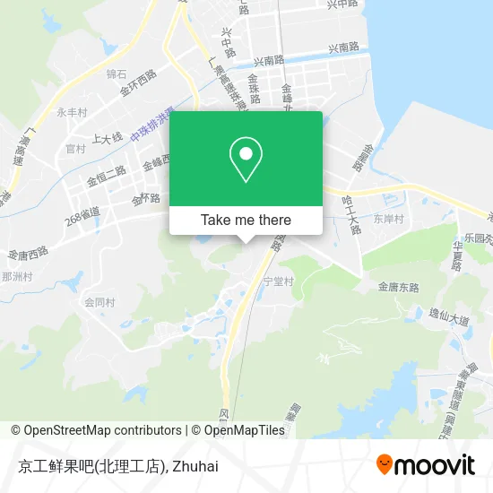 京工鲜果吧(北理工店) map