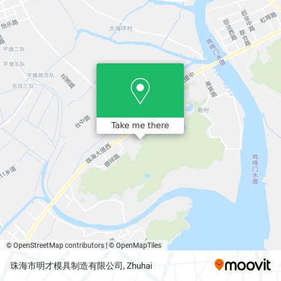 珠海市明才模具制造有限公司 map