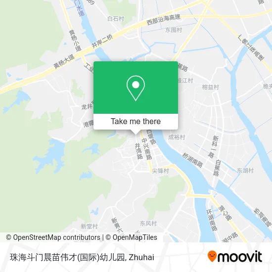 珠海斗门晨苗伟才(国际)幼儿园 map