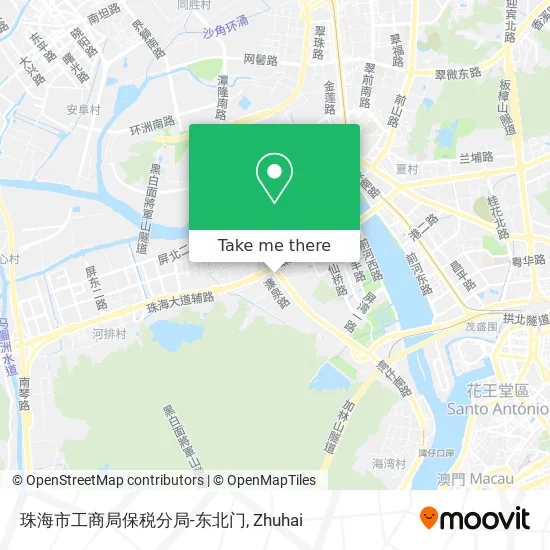 珠海市工商局保税分局-东北门 map