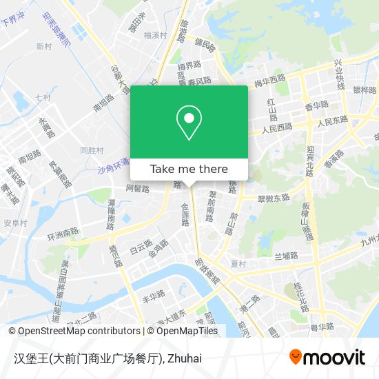 汉堡王(大前门商业广场餐厅) map