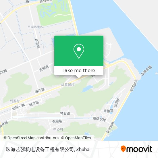珠海艺强机电设备工程有限公司 map
