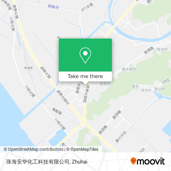 珠海安华化工科技有限公司 map