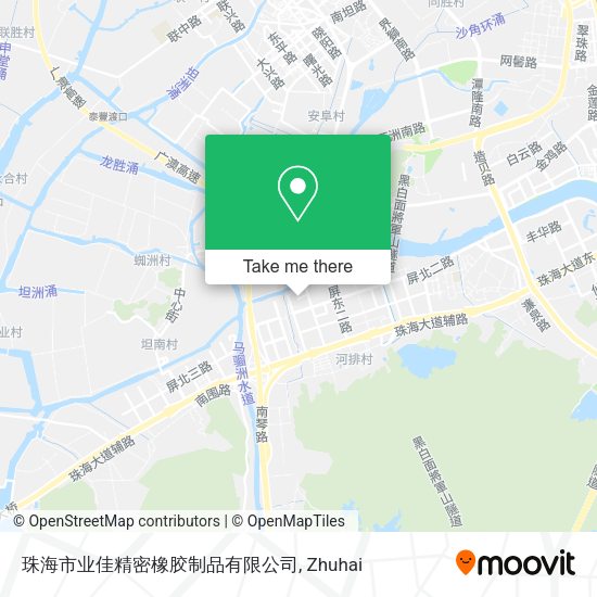 珠海市业佳精密橡胶制品有限公司 map
