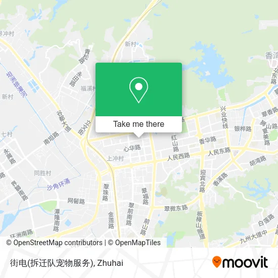 街电(拆迁队宠物服务) map