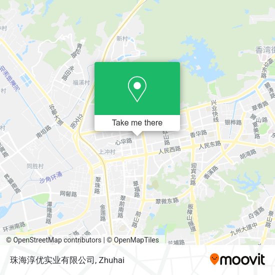 珠海淳优实业有限公司 map