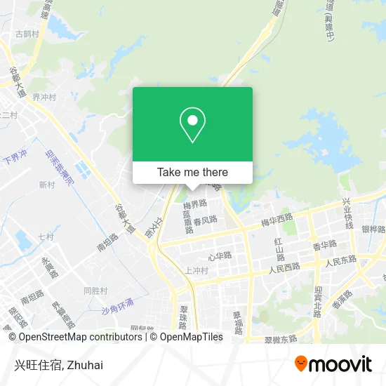 兴旺住宿 map