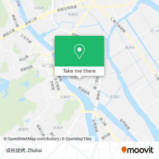 成裕烧烤 map