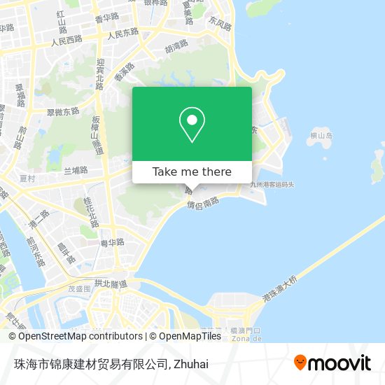 珠海市锦康建材贸易有限公司 map