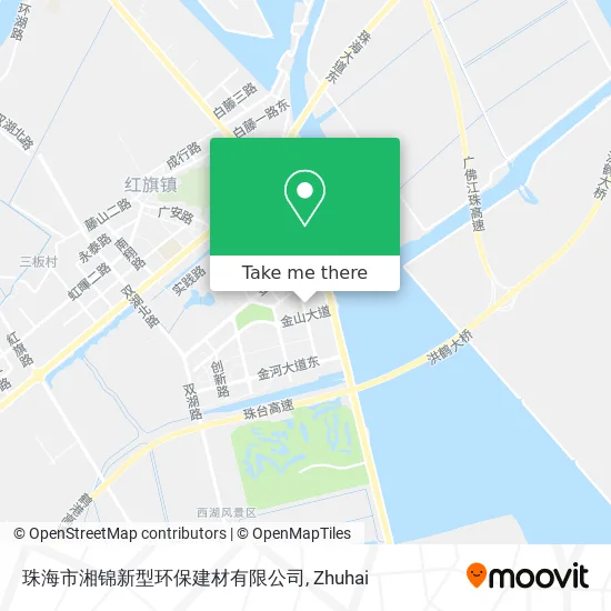 珠海市湘锦新型环保建材有限公司 map