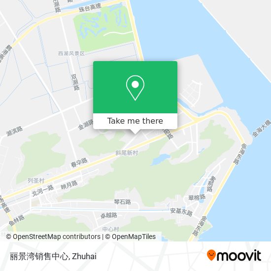 丽景湾销售中心 map