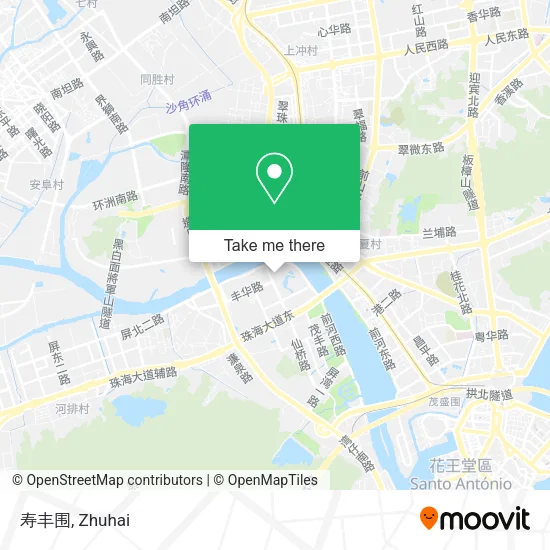 寿丰围 map