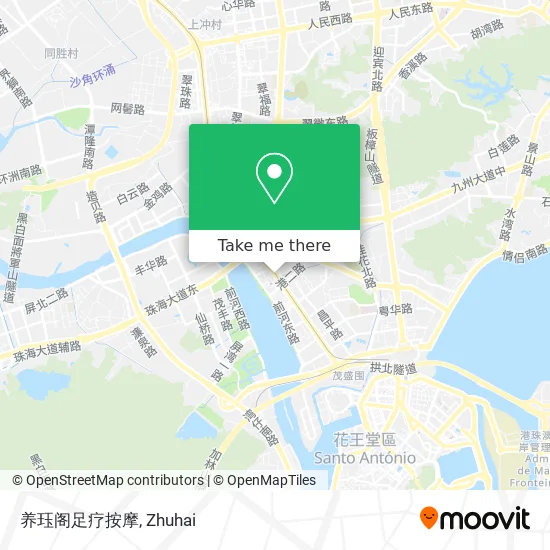 养珏阁足疗按摩 map