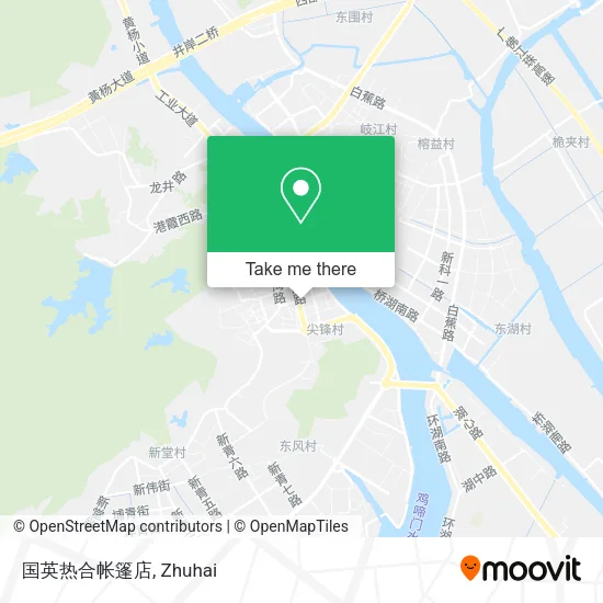 国英热合帐篷店 map