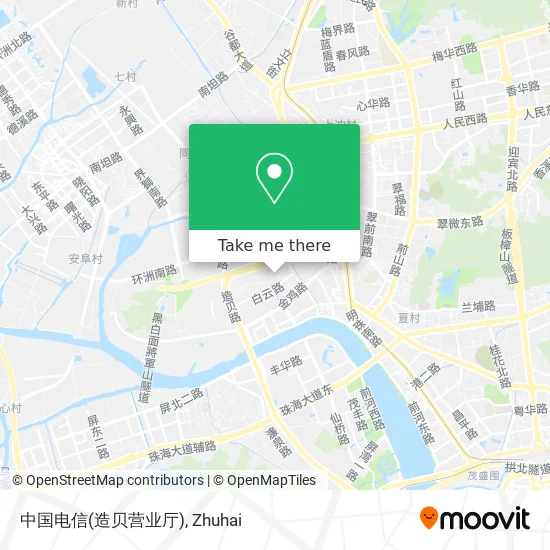 中国电信(造贝营业厅) map