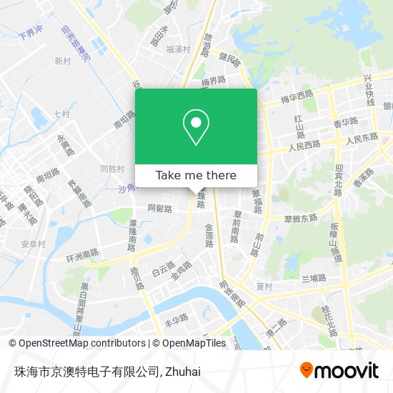 珠海市京澳特电子有限公司 map