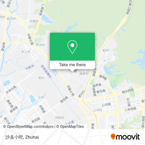 沙县小吃 map
