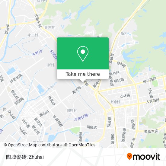 陶城瓷砖 map
