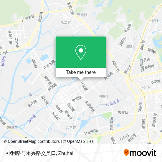 神利路与永兴路交叉口 map