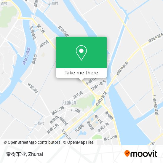 泰得车业 map