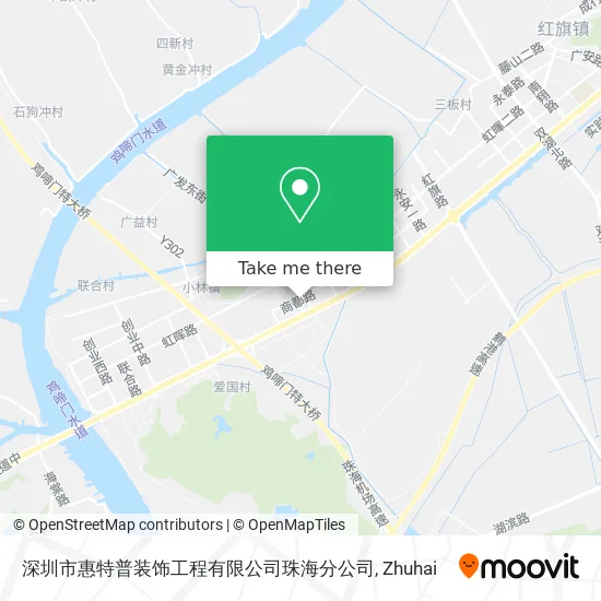 深圳市惠特普装饰工程有限公司珠海分公司 map