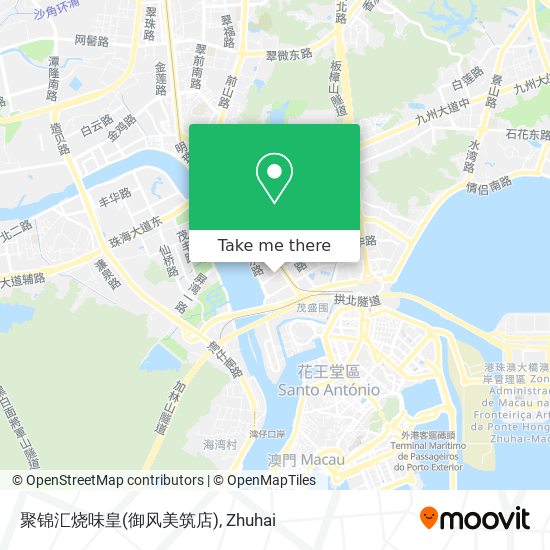 聚锦汇烧味皇(御风美筑店) map