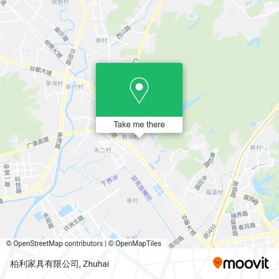 柏利家具有限公司 map