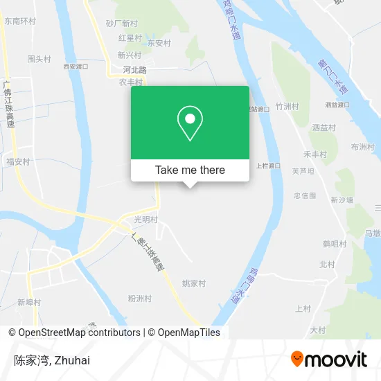 陈家湾 map