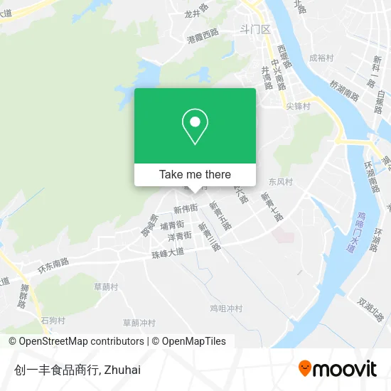 创一丰食品商行 map