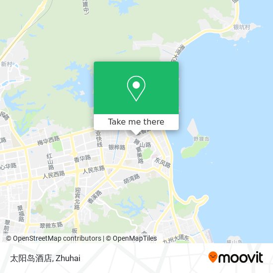 太阳岛酒店 map